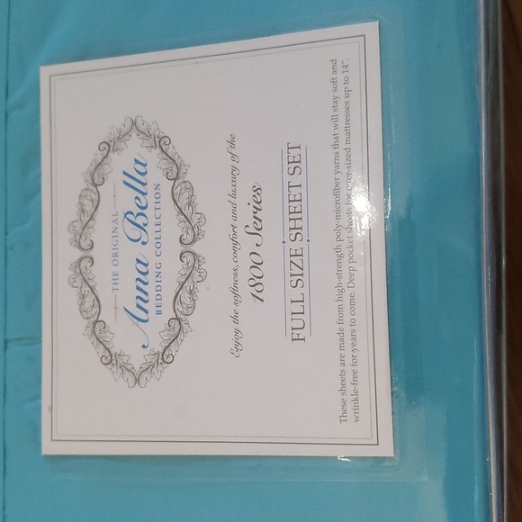 ANNA BELLA BED SHEET SET - Picture 2 of 5